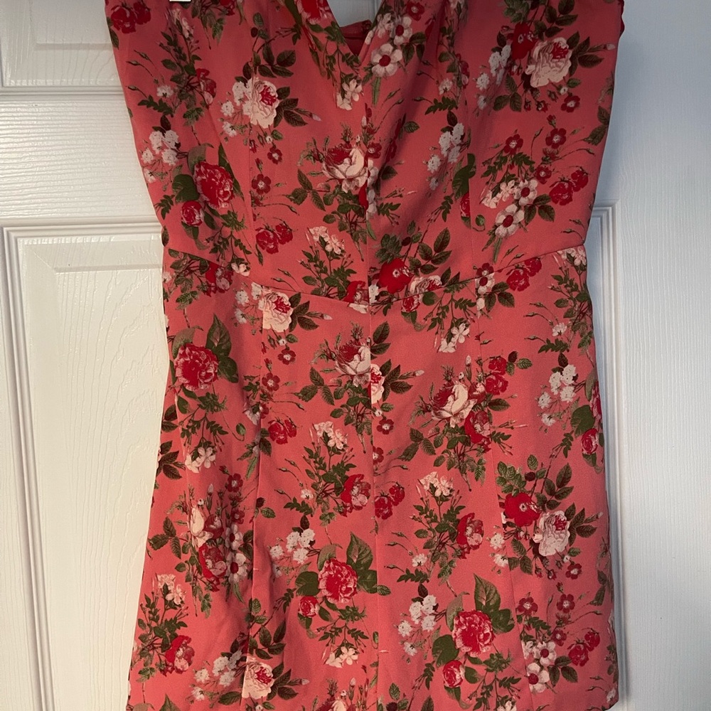 Leith Pink Floral Romper - Picture 6 of 6